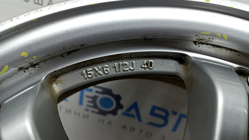 Диск колесный R15x6.5J ET40 Toyota Prius 50 16-22 легкая бордюрка