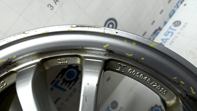 Диск колесный R15x6.5J ET40 Toyota Prius 50 16-22 легкая бордюрка