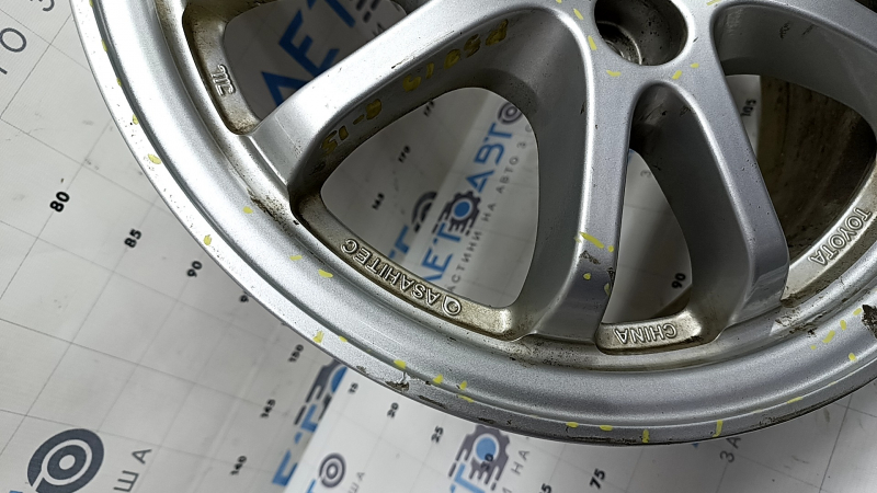Диск колесный R15x6.5J ET40 Toyota Prius 50 16-22 бордюрка