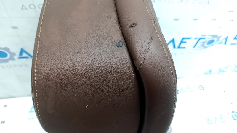 Подголовник передний левый BMW X7 G07 19-22 кожа коричневая, Coffe, Komfort, оплавлена кожа