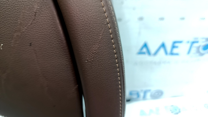 Подголовник передний левый BMW X7 G07 19-22 кожа коричневая, Coffe, Komfort, оплавлена кожа