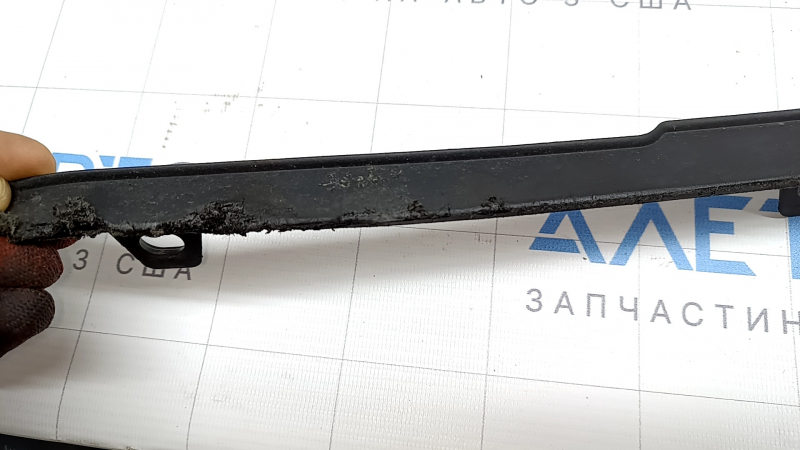 Губа переднего бампера Honda Civic XI FE/FL 22-26 затерта