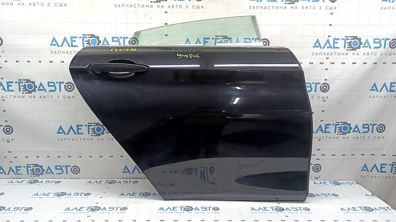 Дверь в сборе задняя правая BMW 4 F36 15-20 Gran Coupe, черный 668