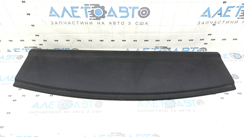 Полка задняя BMW 4 F36 15-20 Gran Coupe, передняя часть, черная, выгорела