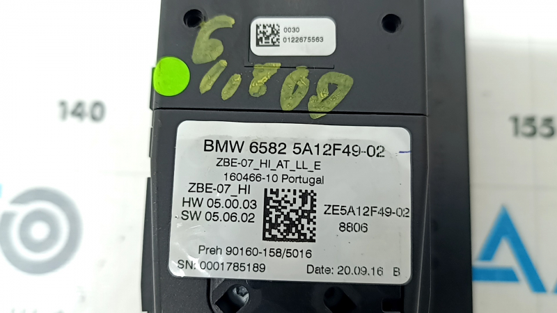 Джойстик шайба управления монитором BMW X7 G07 19-22 Crafted clarity