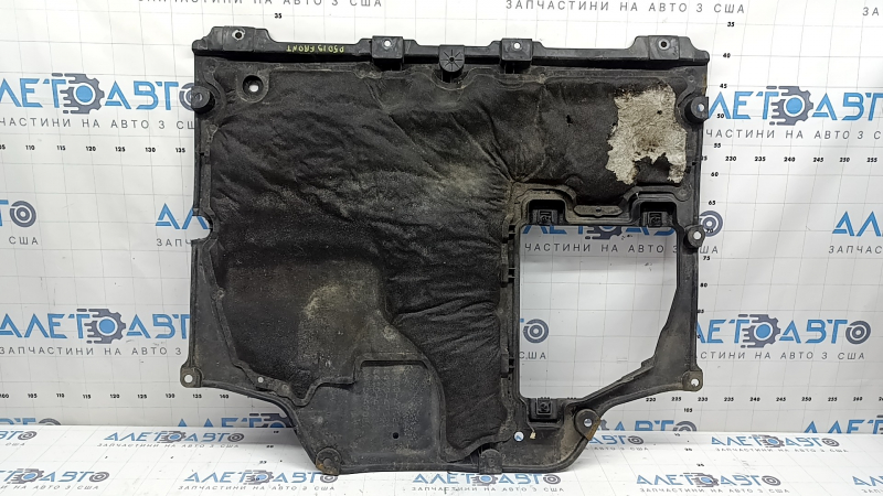 Защита двигателя Toyota Prius 50 19-22 без лючка, надрывы, затерт, сломано крепление