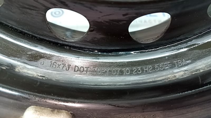 Диск колесный железный R16*7J Honda Civic XI FE/FL 22-26 легкая бордюрка