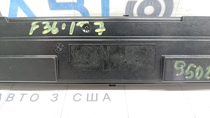 Управление климат-контролем BMW 4 F32/33/36 16-20 dual zone с подогревом сидений, хром обрамление, потерт экран