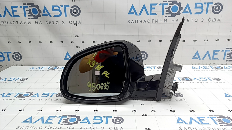 Зеркало боковое левое в сборе BMW X3 G01 18-22 5 пинов, поворотник, автозатемнение, BSM, коричневое, сколы на крышке, скол стекла поворотника