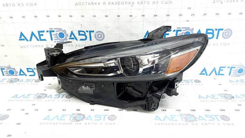 Фара передняя левая в сборе Mazda 6 18-21 usa LED без AFS, царапины