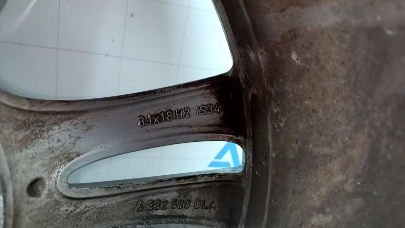 Диск колесный R18 x 8J BMW 4 F32/33/36 14-19 397 стиль, бордюрка