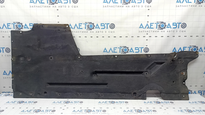 Защита днища передняя левая BMW 4 F32/33/36 14-20 затерта, надрывы