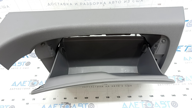 Перчаточный ящик, бардачок Hyundai Sonata 11-14 серый, 2 части, царапины
