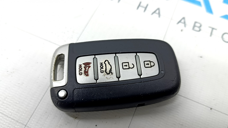 Ключ Hyundai Sonata 11-15 smart 4 кнопки, полез хром, царапины