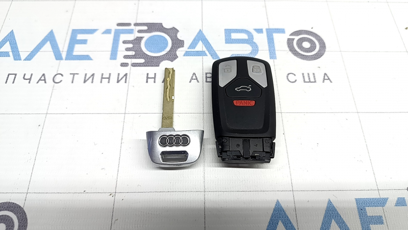 Ключ Audi Q5 80A 18-24 keyless, 4 кнопки, тип 1, царапины