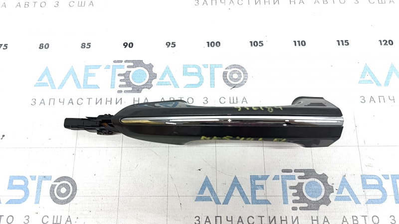 Ручка двери внешняя передняя левая Ford Fusion mk5 13-19 keyless с хромом, царапины