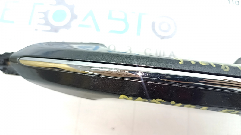 Ручка двери внешняя передняя левая Ford Fusion mk5 13-19 keyless с хромом, царапины