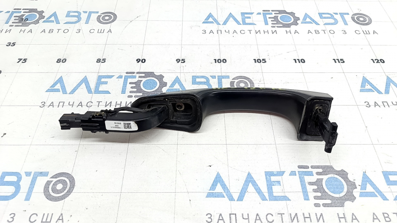 Ручка двери внешняя передняя левая Ford Fusion mk5 13-19 keyless с хромом, царапины