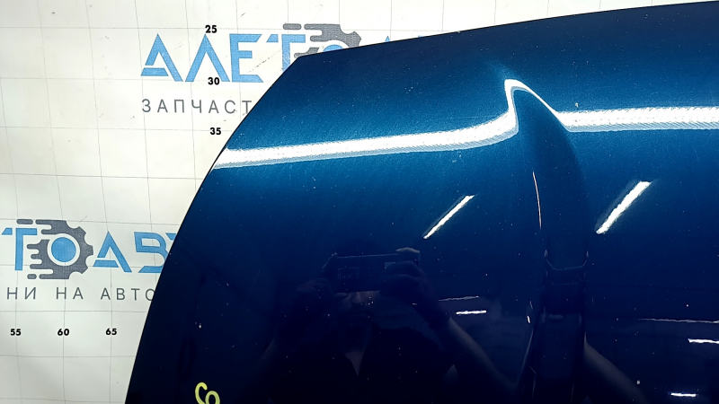 Капот голый Kia Niro 17-22 алюминий, синий C3U, сколы