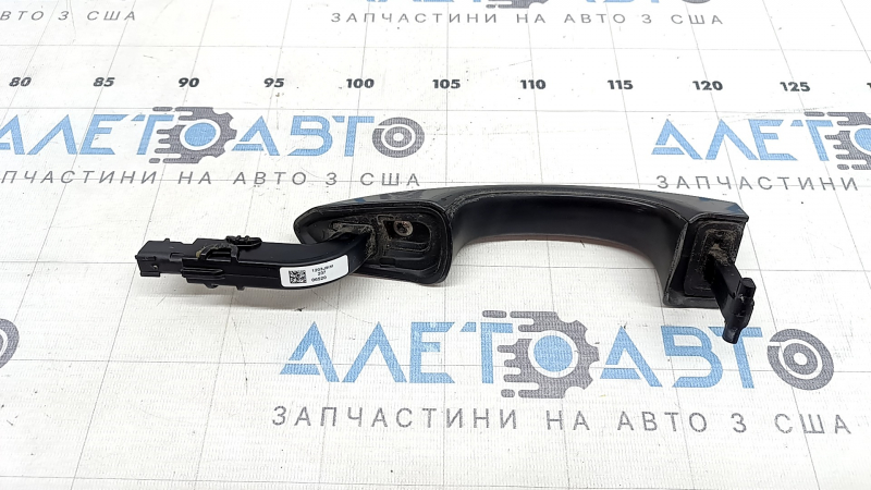 Ручка двери внешняя передняя левая Ford Fusion mk5 13-19 keyless с хромом, царапины
