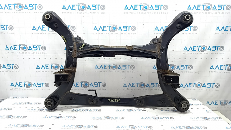 Подрамник задний Lexus RX450h 10-15 AWD ржавый, микротрещины 3 С/Б