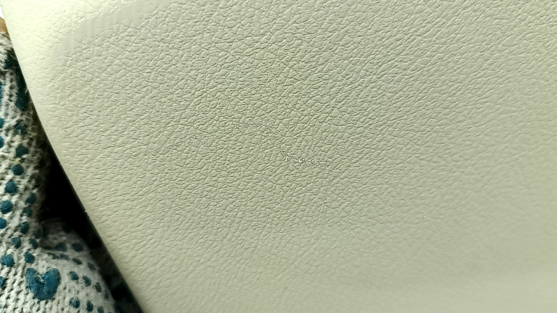 Накладка центральной консоли задняя Lexus RX350 RX450h 13-15 бежевая, с дефлектором, царапины
