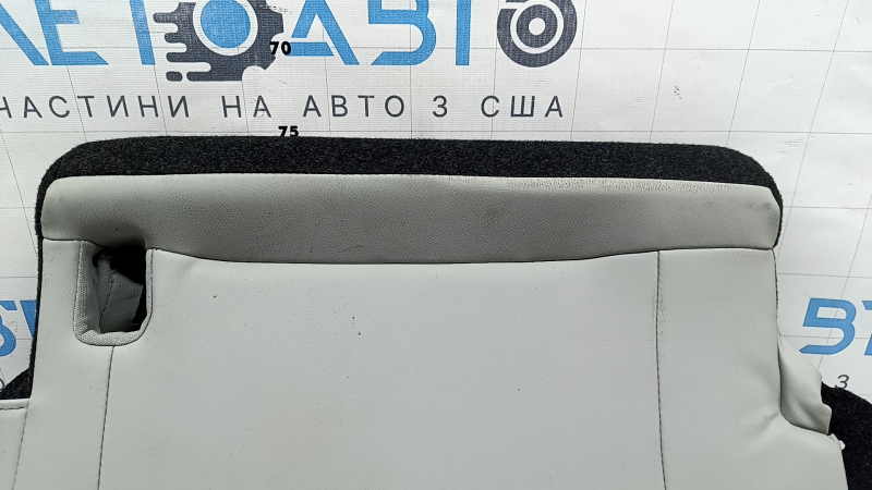 Подушка заднего ряда сидений 3 ряд левая Mitsubishi Outlander 22-24 кожа серая, под химчистку
