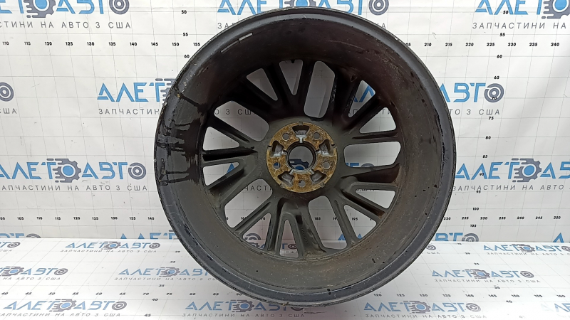 Диск колесный R20х8J ET35 Mitsubishi Outlander 22-26 черный с хромом, бордюрка