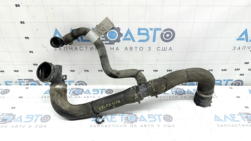 Патрубок охлаждения нижний Land Rover Range Rover Velar 18-20 2.0T 3 части