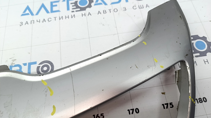 Губа заднего бампера Audi Q5 80A 18-20 серая, царапины, сколы, в клею