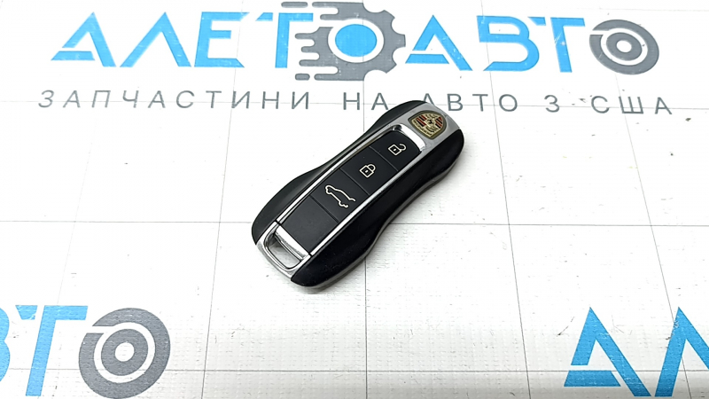 Ключ keyless Porsche Cayenne 19-26 433 mhz, 4 кнопки, потерт, тычки