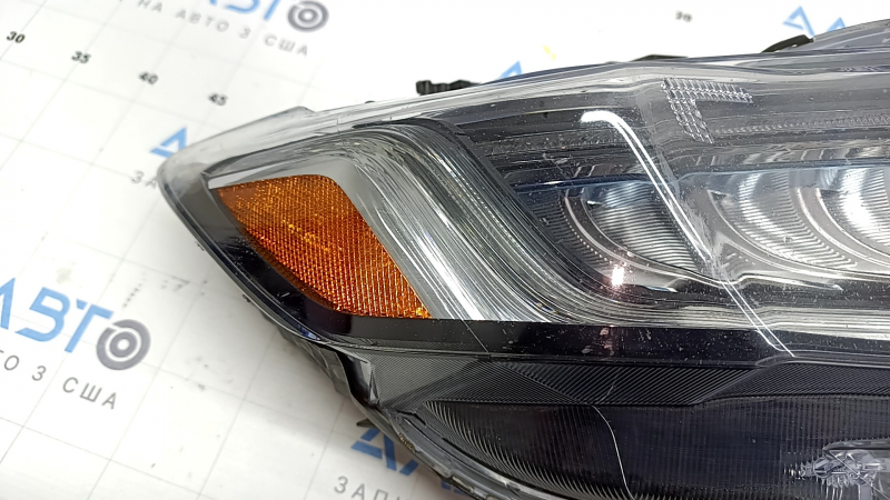 Фара передняя правая Honda Accord 18-22 Touring, hybrid, под полировку