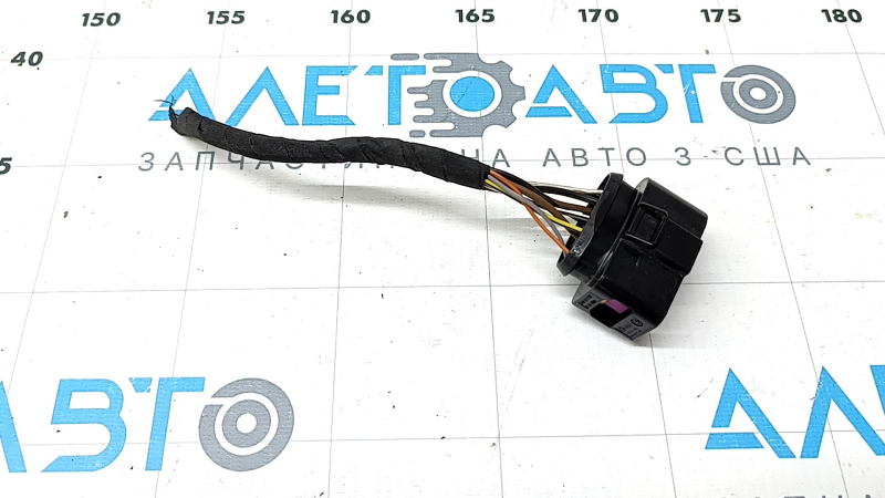 Фишка передней левой фары Porsche Cayenne 19-23 LED, Matrix beam, адаптив
