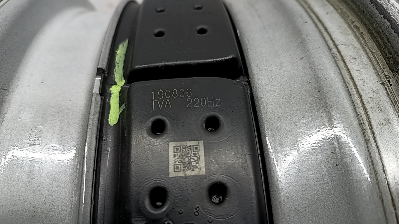 Диск колесный R17 x 7,5J 5*114,3 Honda Accord 18-22 тип 3 hybrid с резонатором 220 Hz, бордюрка