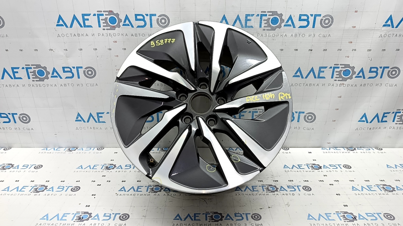 Диск колесный R17 x 7,5J 5*114,3 Honda Accord 18-22 тип 3 hybrid с резонатором 220 Hz, легкая бордюрка