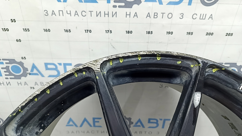 Комплект колесных дисков Niche R19 x 8.5J Land Rover Range Rover Velar 18-26 с колпачками, бордюрка