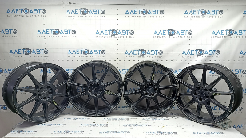 Комплект колесных дисков Niche R19 x 8.5J Land Rover Range Rover Velar 18-26 с колпачками, бордюрка