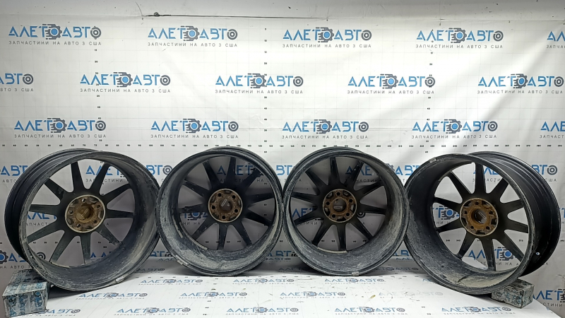 Комплект колесных дисков Niche R19 x 8.5J Land Rover Range Rover Velar 18-26 с колпачками, бордюрка