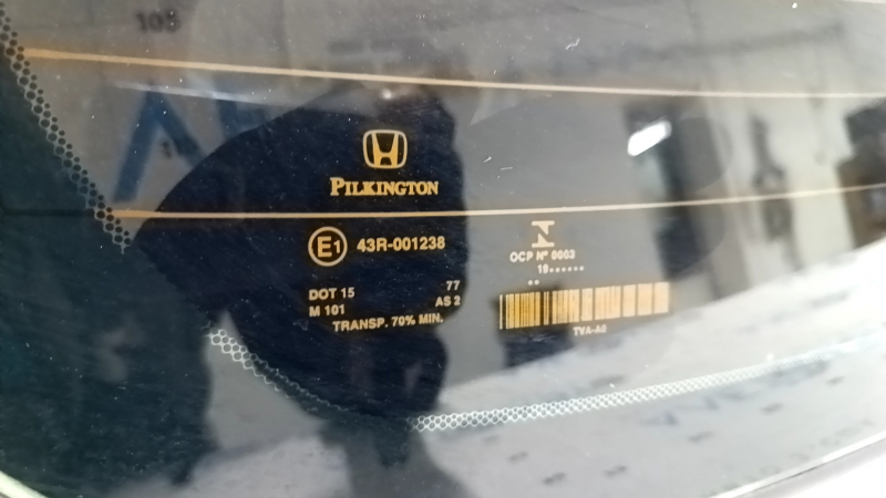 Стекло заднее Honda Accord 18-22 тонировка