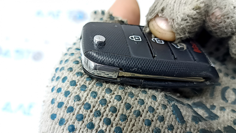Ключ Kia Sportage 17-22 keyless 4 кнопки, тычки