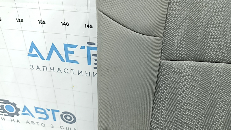 Спинка заднего ряда сидений 2 ряд левая Kia Sportage 20-22 ткань серая, LX, без подголовника, под чистку, примята