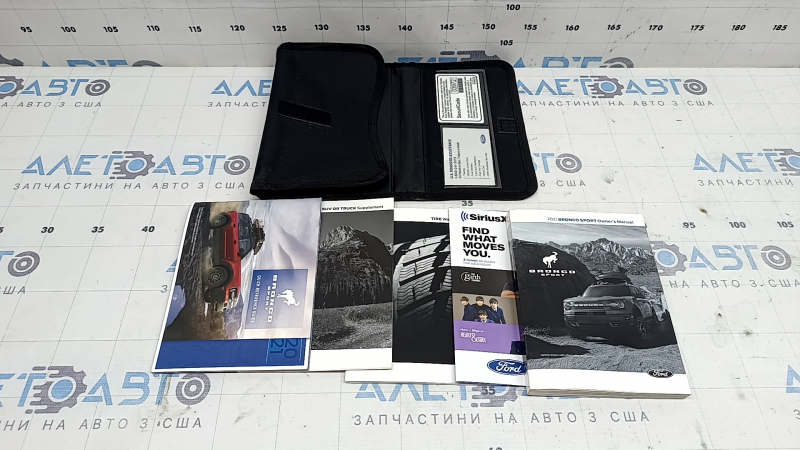 Manual инструкция Ford Bronco Sport 21-26 на английском