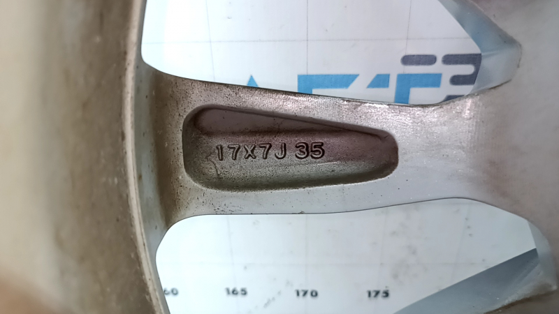 Диск колесный R17 x 7J 5*114.3 Nissan Rogue Sport 20-22 бордюрка