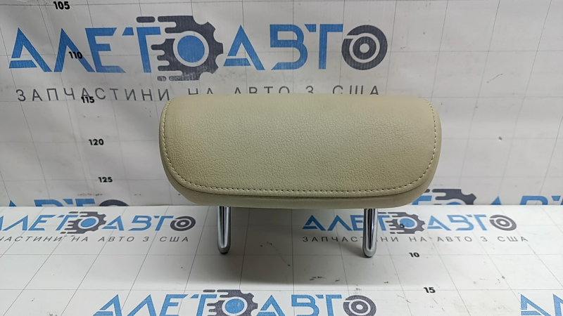 Подголовник 2 ряда центральный Audi A6 C7 12-18 кожа бежевая