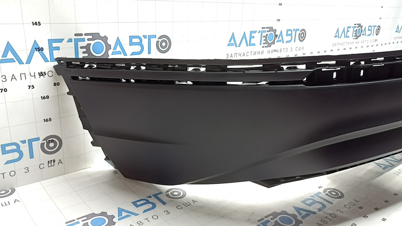 Бампер задний голый нижняя часть VW Tiguan 18-21 под парктроники, структура, под хром молдинги