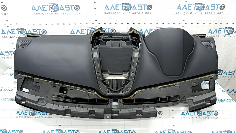 Торпедо передняя панель с AIRBAG Ford Edge 19-24 черная start-stop