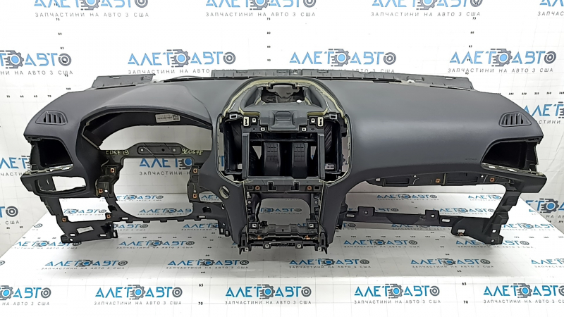 Торпедо передняя панель с AIRBAG Ford Edge 19-24 черная start-stop