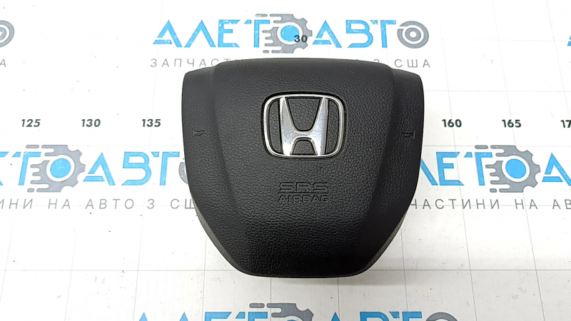 Подушка безопасности airbag в руль водительская Honda CRV 20-22 черная, ржавый пиропатрон