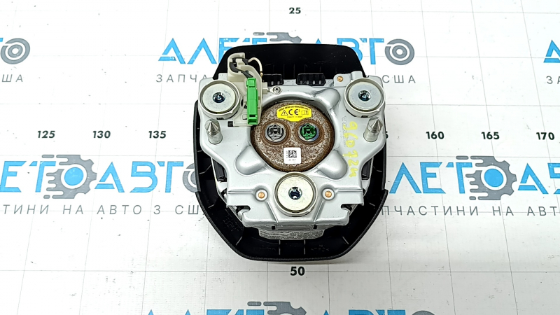 Подушка безопасности airbag в руль водительская Honda CRV 20-22 черная, ржавый пиропатрон