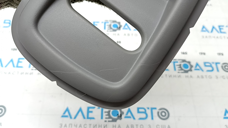 Накладка ремня безопасности в потолке Honda CRV 17-22 серая, 2 части, царапина